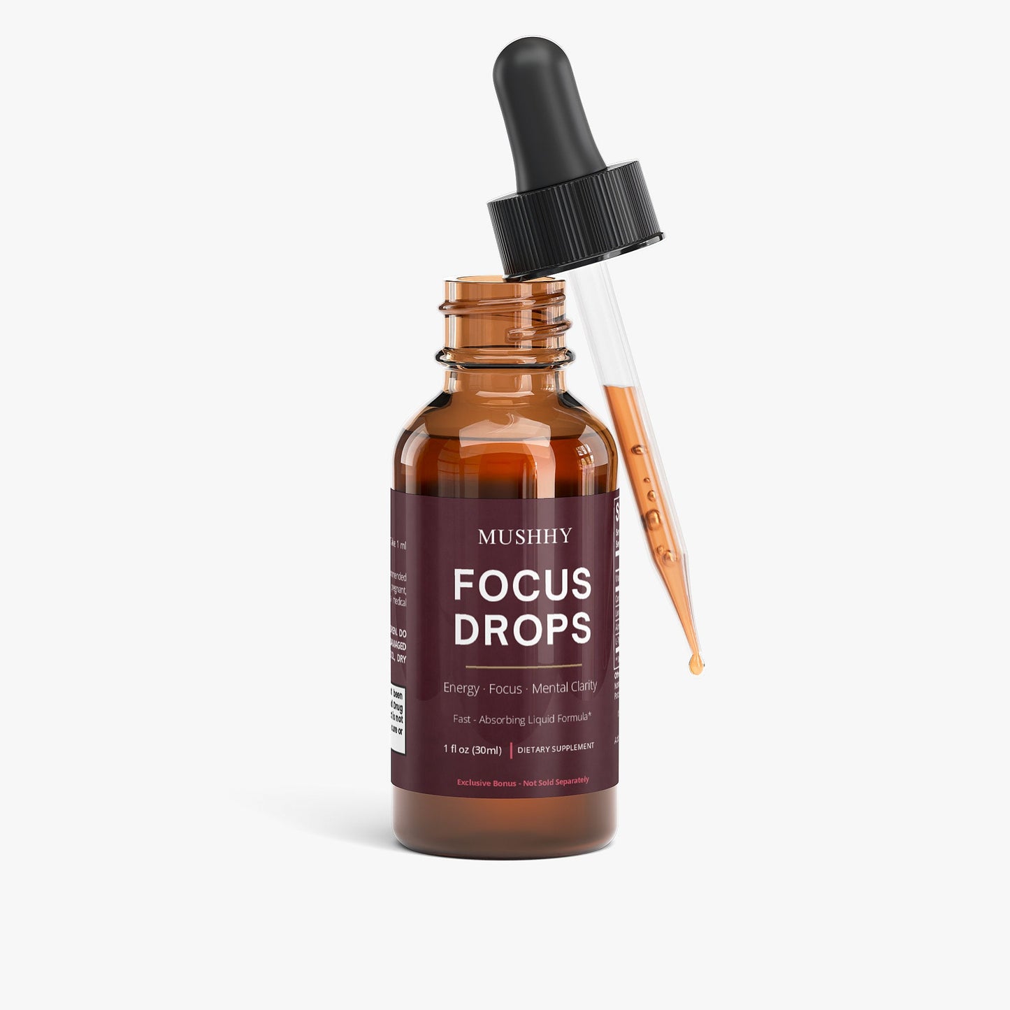 Mushroom Energy & Cognition Drops Mushhy