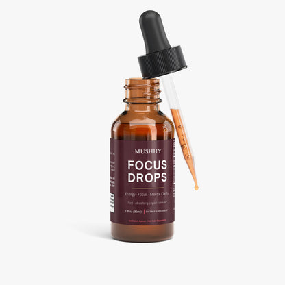 Mushroom Energy & Cognition Drops Mushhy