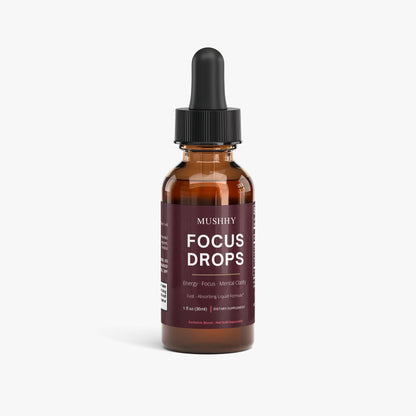 Mushroom Energy & Cognition Drops Mushhy