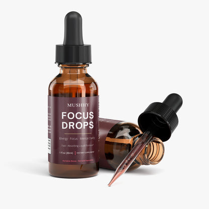 Mushroom Energy & Cognition Drops Mushhy